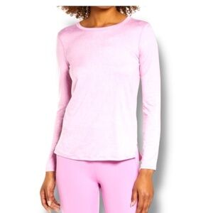 ZELLA LIANA LONG SLEEVE RECYCLED BLEND PERFORMANCE TEE - XXL Purple Opera (Pink)